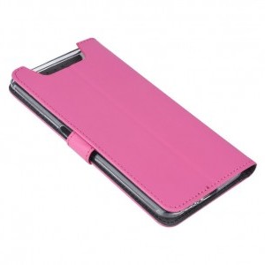 Mágneses fliptok Samsung A80 pink