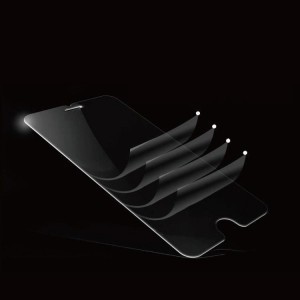 Wozinsky Super Tough kijelzővédő üvegfólia fekete kerettel Xiaomi Redmi Note 8 Pro fekete