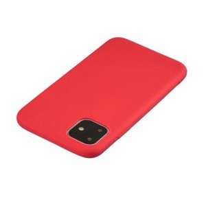 Flexibilis szilikon tok iPhone 11 piros