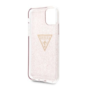 Guess Glitter Triangle tok iPhone 11 Pro pink (GUHCN58SGTLPI)