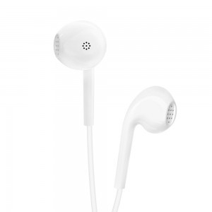 Dudao X10S 3.5mm jack fülhallgató távirányítóval fehér