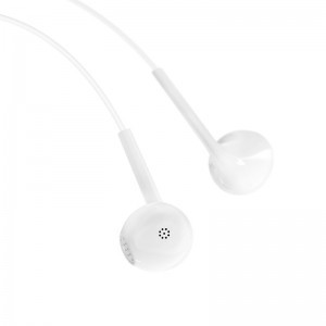 Dudao X10S 3.5mm jack fülhallgató távirányítóval fehér