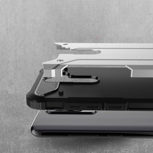 Hybrid armor tok Xiaomi Note 8 Pro ezüst ütésálló