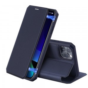 Dux Ducis Skin X fliptok iPhone 11 Pro kék