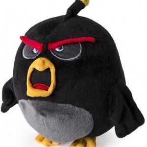 Angry Birds fekete plüssfigura 10 Cm plüss