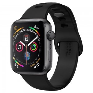 Spigen Air Fit Apple Watch óraszíj 3/4/5/6/7/8/SE (38/40/41 mm) fekete