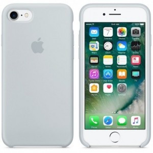 Apple gyári szilikon tok Apple iPhone 7/ 8 mist blue színben (MQ582FE/A)