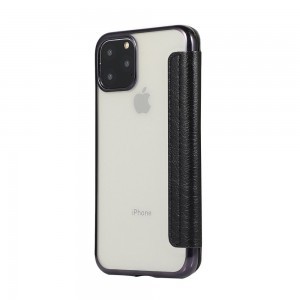 Forcell Electro fliptok iPhone 11 fekete