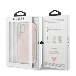 GUESS 4G Charms iPhone 11 Pro Max tok pink (GUHCN65PCU4GLPI)