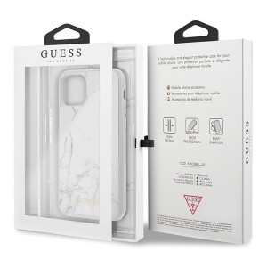 Guess iPhone 11 Pro tok fehér márvány (GUHCN58HYMAWH)