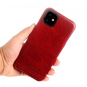 Pierre Cardin bőr tok Apple iPhone 11 piros