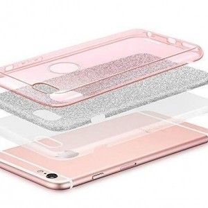 Wozinsky flitteres tok iPhone 11 rózsaszín