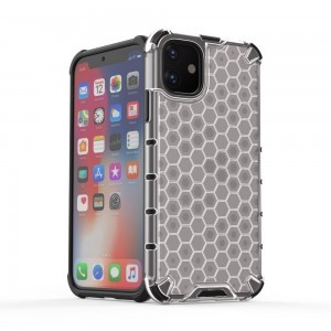 Honeycomb armor TPU tok iPhone 11 fekete