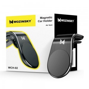 Wozinsky WCH-02 univerzális mágneses autós telefontartó fekete