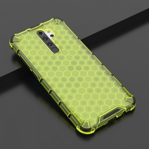 Honeycomb armor TPU tok Xiaomi Redmi Note 8 Pro zöld