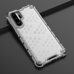 Honeycomb armor TPU tok Huawei P30 Pro átlátszó