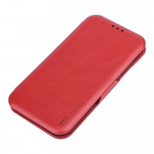 UNIQ iPhone 11 Pro Max fliptok kártyatartóval piros