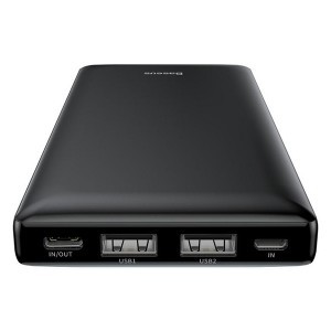 Baseus Powerbank Mini JA 2xUSB + USB Type C gyorstöltéssel 20000mAh (PPJAN-B01) fekete