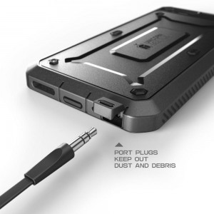 Supcase Unicorn Beetle Pro tok iPhone 6/6S fekete ütésálló