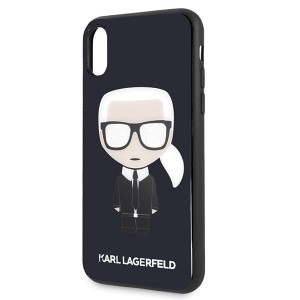 Karl Lagerfeld Iconic tok iPhone X/Xs fekete
