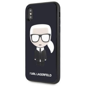 Karl Lagerfeld Iconic tok iPhone X/Xs fekete