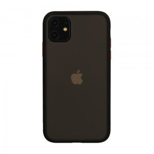 Vennus Button Matt Bumper tok iPhone 11 Pro fekete