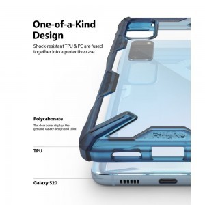 Ringke Fusion X Samsung S20 Ultra Space Blue színben