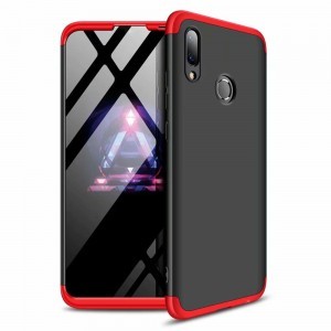 GKK 360 tok Huawei Y7 2019 / Y7 Prime 2019 fekete-piros