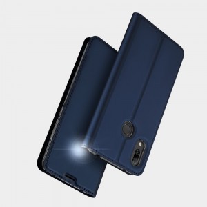 Huawei Y7 2019 / Y7 Prime 2019 Dux Ducis Skin Pro fliptok fekete