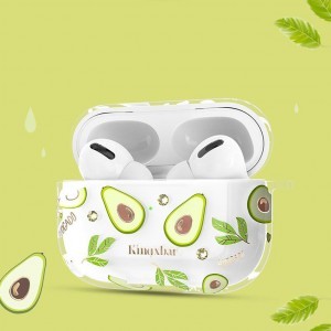 Kingxbar Fruit AirPods Pro 1/2 tok áttetsző