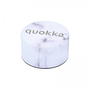 Quokka Solid vákum szigetelt vizesüveg, rozsdamentes acél kulacs 630 ml marble