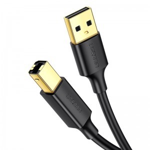 Ugreen USB/USB Type B nyomtató kábel 3m fekete
