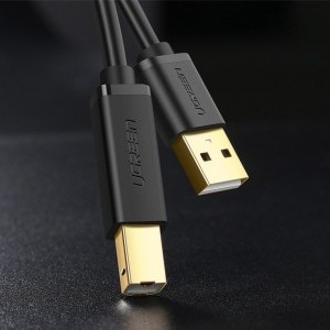 Ugreen USB/USB Type B nyomtató kábel 3m fekete
