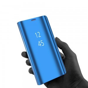 Clear View fliptok Samsung S20 kék