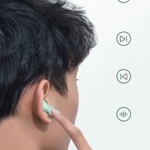 Baseus TWS Encok W09 Bluetooth 5.0 TWS vezeték nélküli fülhallgató fekete (NGW09-01)
