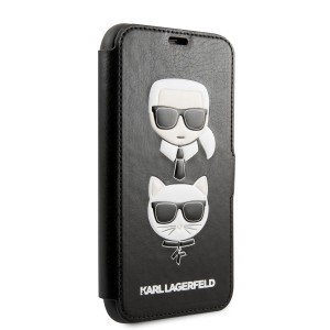 Karl Lagerfeld fliptok iPhone 11 fekete (KLFLBKSN61FKICKC)