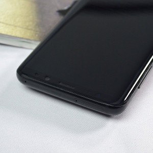 3D Edge Nano Flexi Hybrid kijelzővédő üvegfólia kerettel Samsung S20 fekete