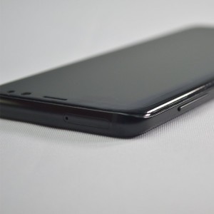 3D Edge Nano Flexi Hybrid kijelzővédő üvegfólia kerettel Samsung S20 Plus fekete