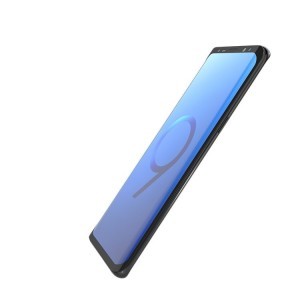Samsung S20 Ultra fekete kerettel 3D Edge Nano Flexi Hybrid kijelzővédő üvegfólia