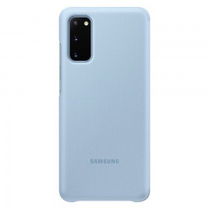Samsung gyári fliptok intelligens kijelzővel Samsung S20 kék (EF-ZG980CLEGEU)