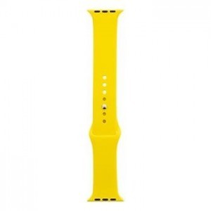 Tactical szilikon Apple Watch 3/4/5/6/7/SE 42/44/45 mm sárga szíj