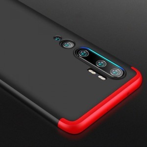 GKK 360 tok Xiaomi Mi Note 10 / Mi Note 10 Pro / Mi CC9 Pro fekete/piros színben