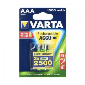 VARTA R3 akkumulátor 1000 mAh (AAA) 2 db feltöltött