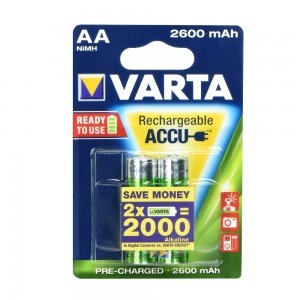 VARTA R6 akkumulátor 2600 mAh (AA) 2 db feltöltött