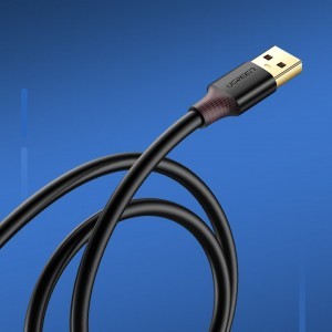 Ugreen USB 3.0 apa - USB 3.0 anya kábelhosszabbító 1m fekete (10368)