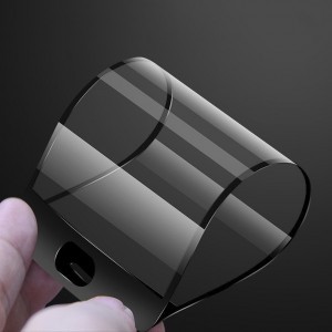 Nano Flexi kijelzővédő hybrid üvegfólia Xiaomi Redmi Note 8 Pro fekete kerettel