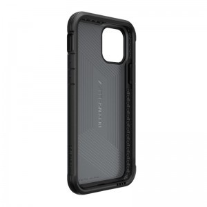 X-DORIA Defense Lux tok iPhone 11 Pro fekete bőrhatású ütésálló