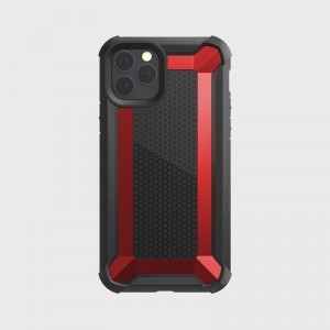 X-DORIA Defense Tactical tok iPhone 11 Pro piros ütésálló