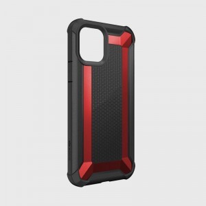 X-DORIA Defense Tactical tok iPhone 11 Pro piros ütésálló