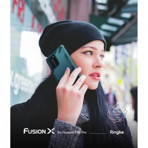 Ringke Fusion X Huawei P40 Pro fekete